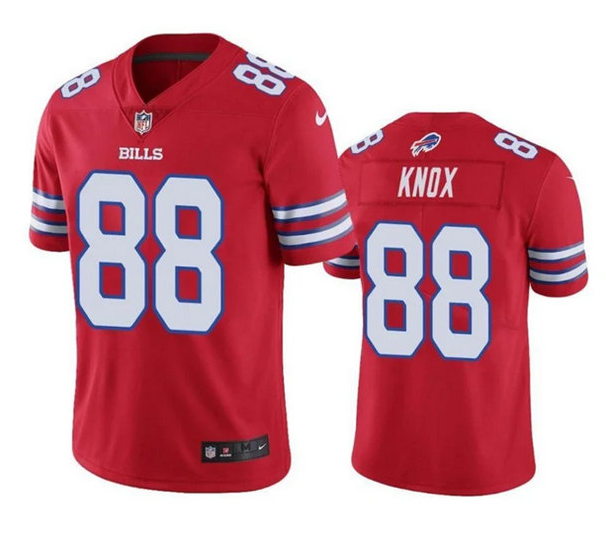 Youth Buffalo Bills #88 Dawson Knox Red Vapor Untouchable Limited Stitched Jersey Youth Buffalo Bills #88 Dawson Knox Red Vapor Untouchable Limited Stitched Jersey